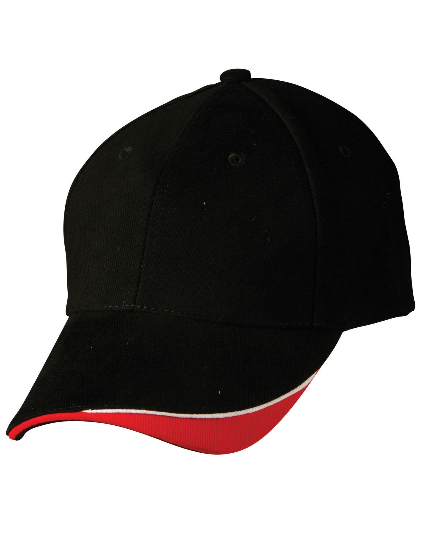 Ch68 Triple Sandwich Peak Cap - Star Uniforms Australia