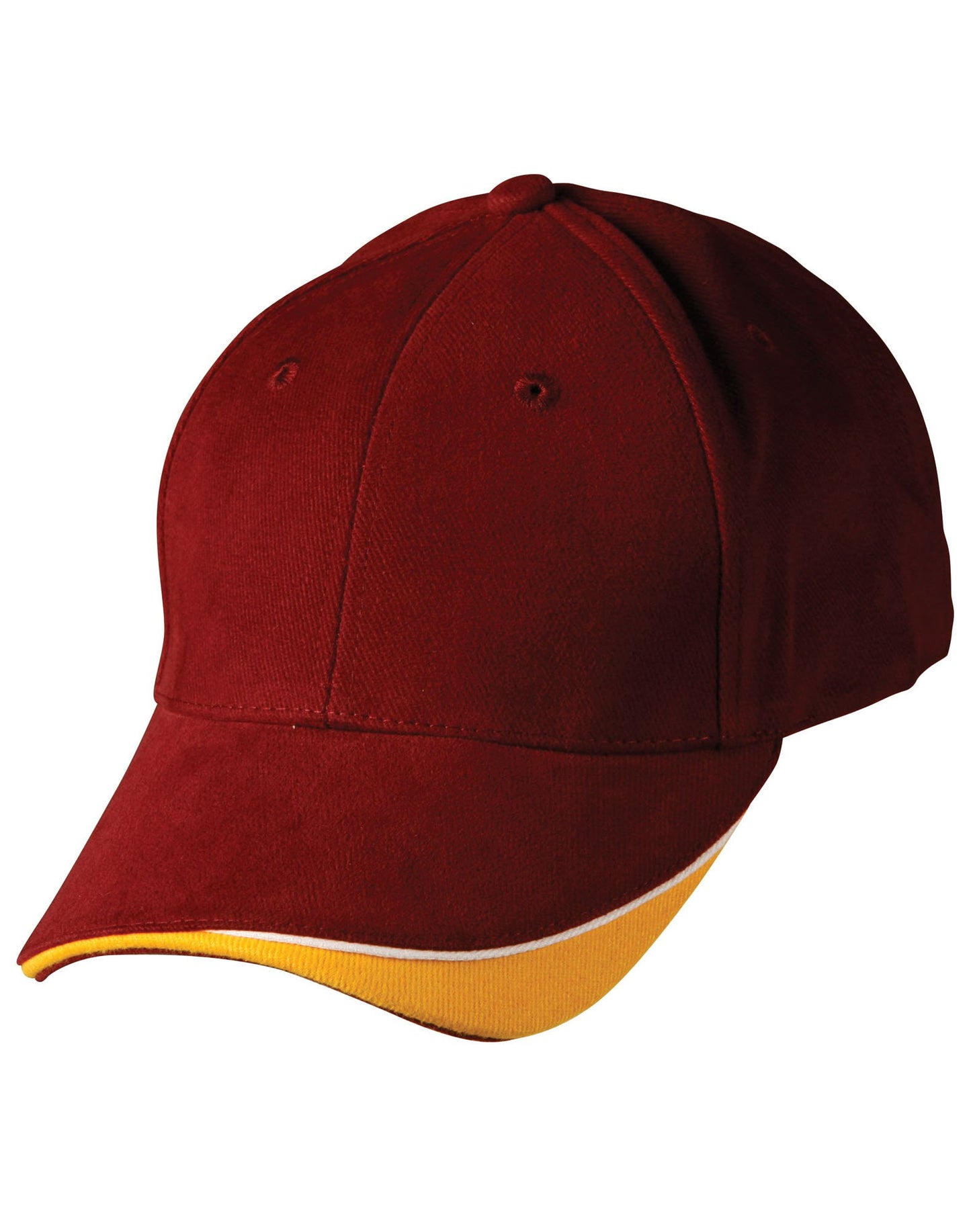 Ch68 Triple Sandwich Peak Cap - Star Uniforms Australia