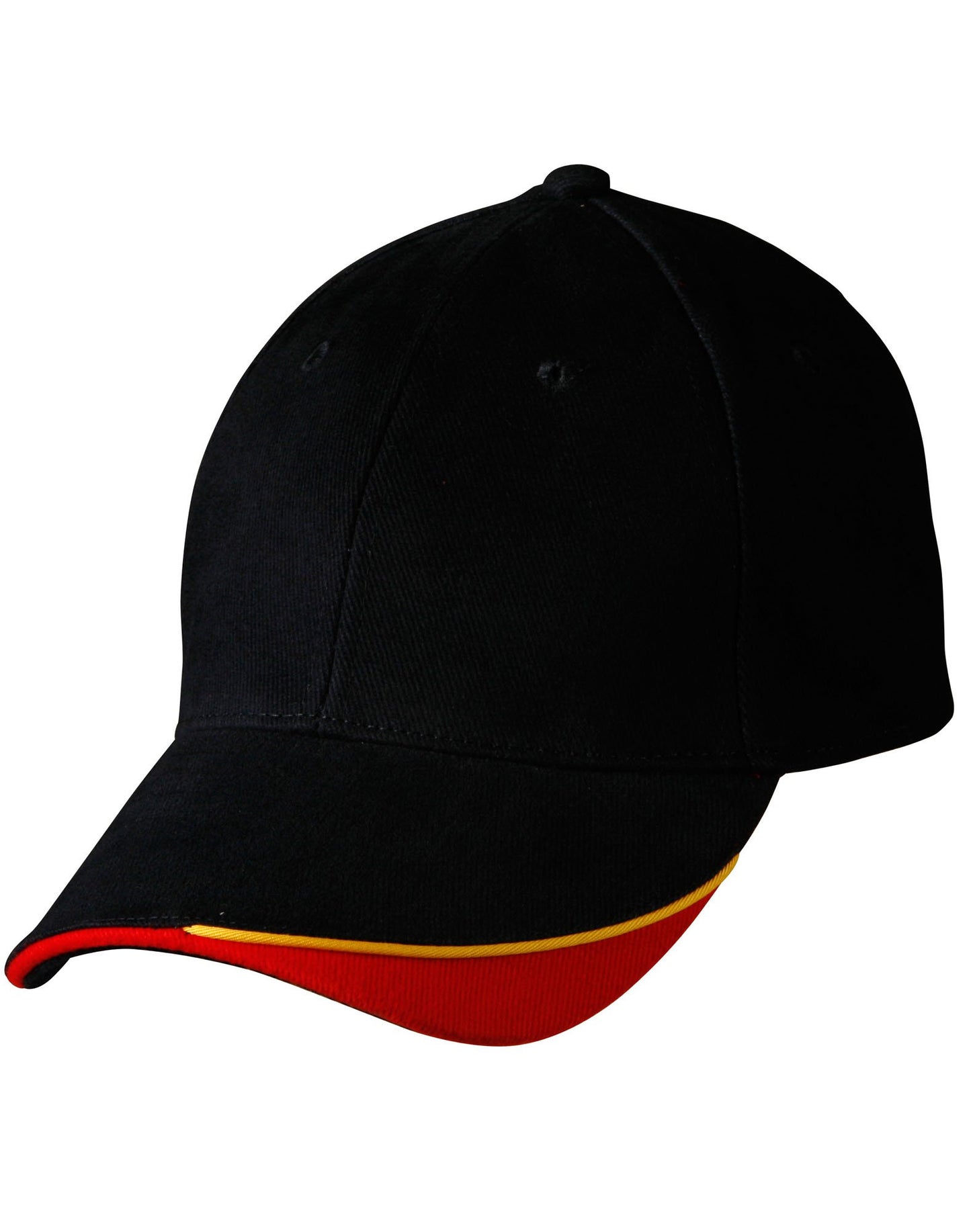 Ch68 Triple Sandwich Peak Cap - Star Uniforms Australia