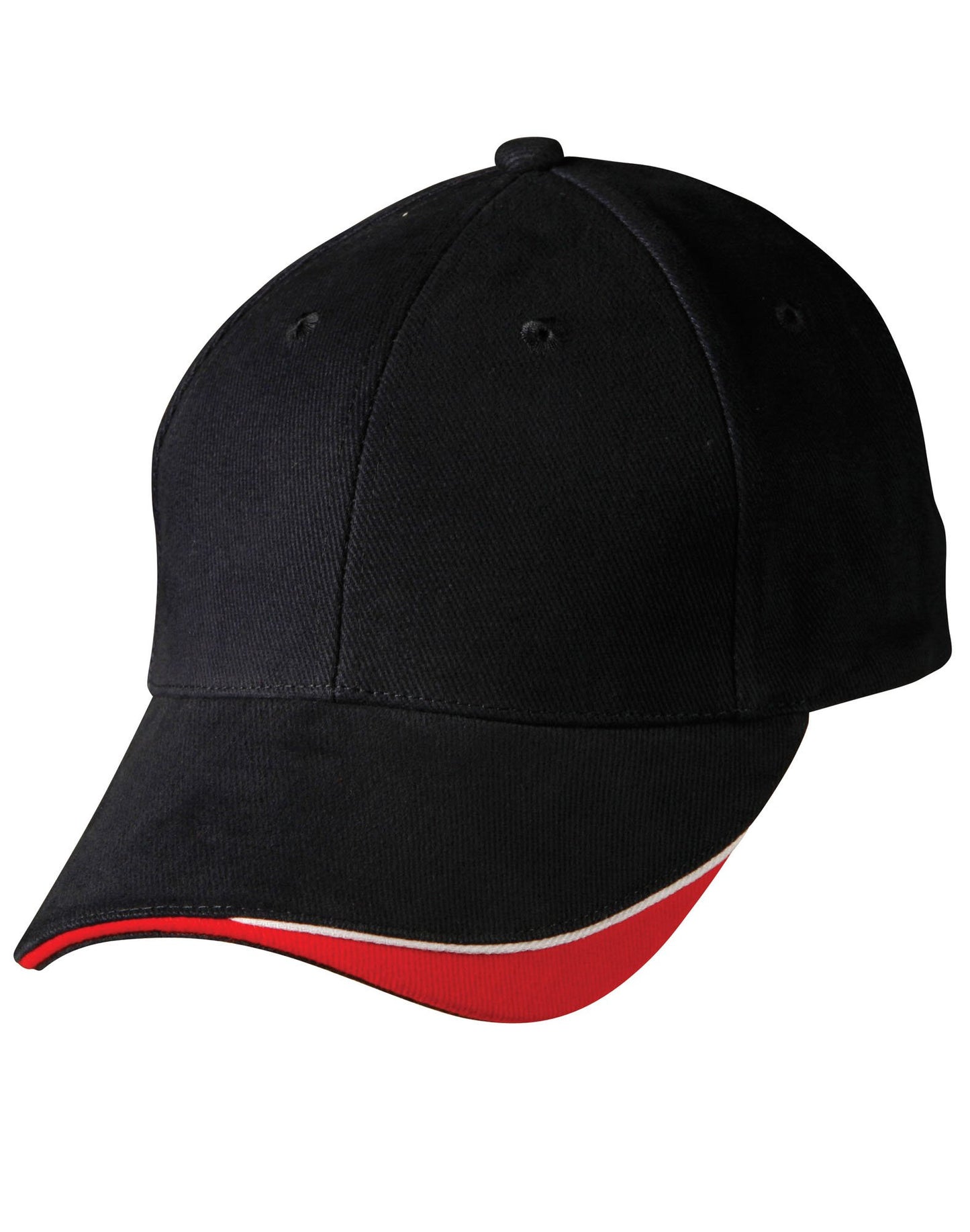 Ch68 Triple Sandwich Peak Cap - Star Uniforms Australia