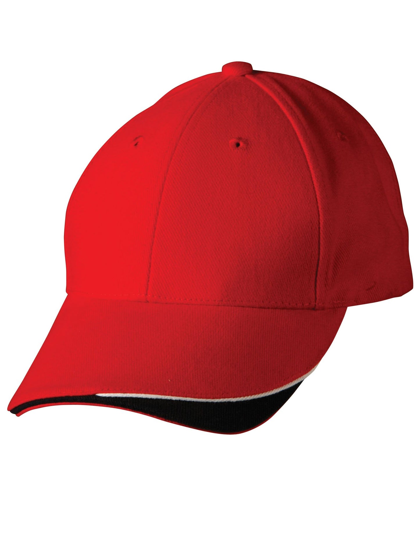 Ch68 Triple Sandwich Peak Cap - Star Uniforms Australia