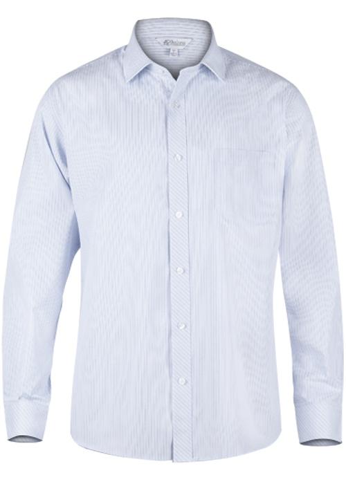 Aussie Pacific-Mens Bayview Long Sleeve Shirt-N1906L