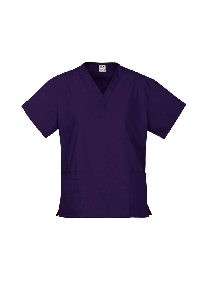 Biz Collection Ladies Classic Scrubs Top -H10622 - www.staruniforms.com.au