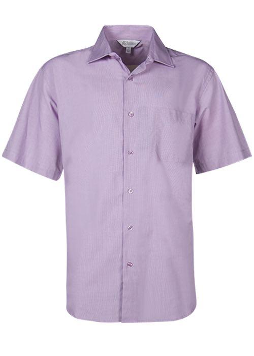 Aussie Pacific-Mens Grange Short Sleeve Shirt-N1902S
