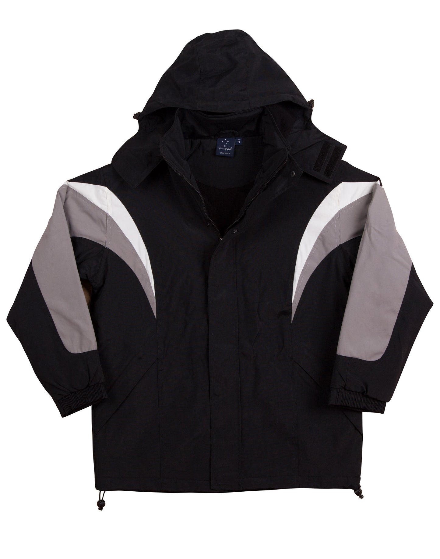 Winning Spirit-Bathurst Tri-colour Jacket With Hood Unisex-JK28
