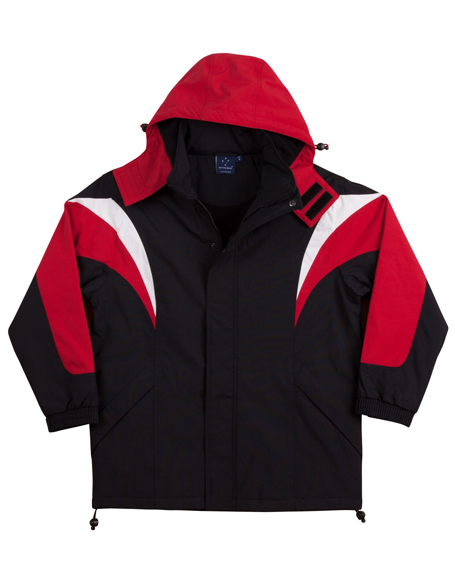 Winning Spirit-Bathurst Tri-colour Jacket With Hood Unisex-JK28