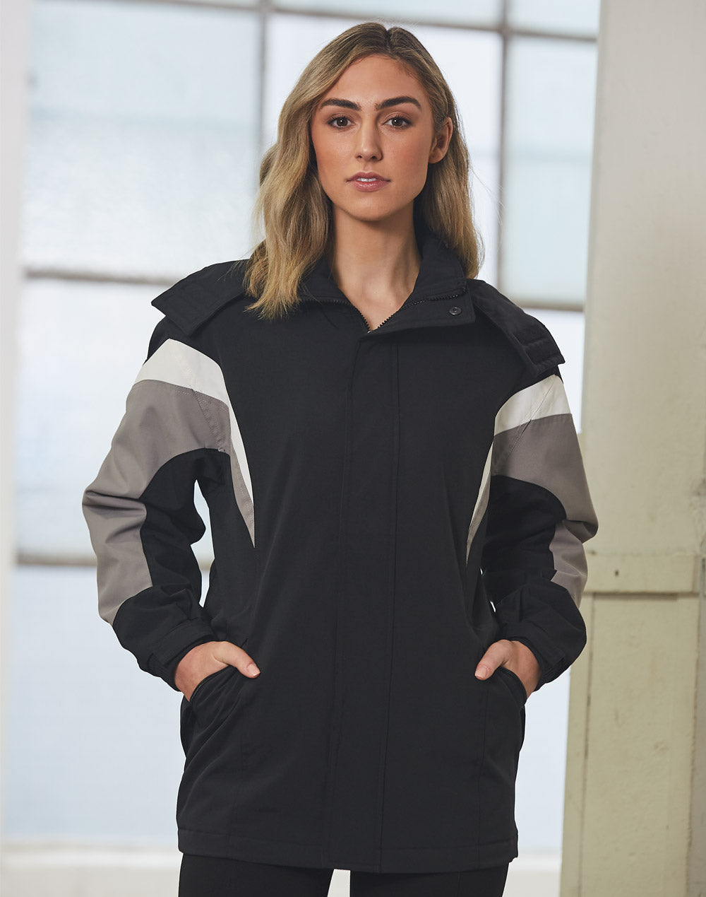 Winning Spirit-Bathurst Tri-colour Jacket With Hood Unisex-JK28