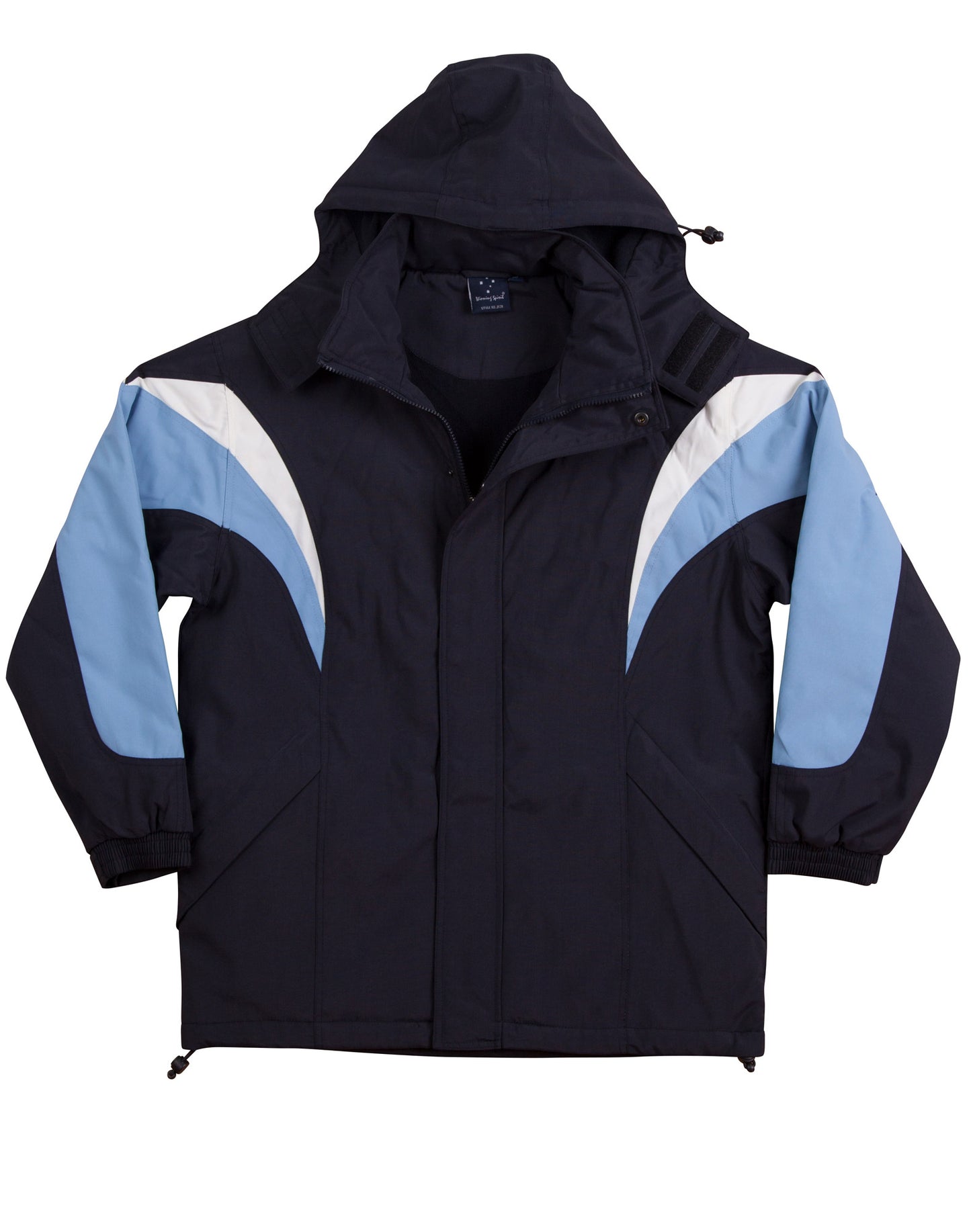 Winning Spirit-Bathurst Tri-colour Jacket With Hood Unisex-JK28