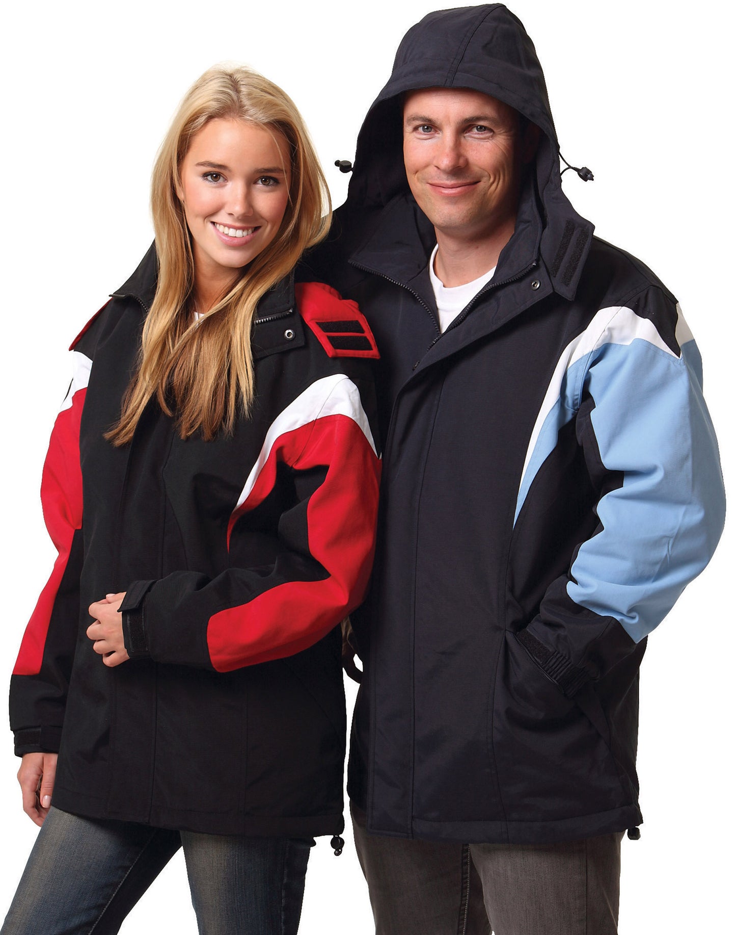 Winning Spirit-Bathurst Tri-colour Jacket With Hood Unisex-JK28