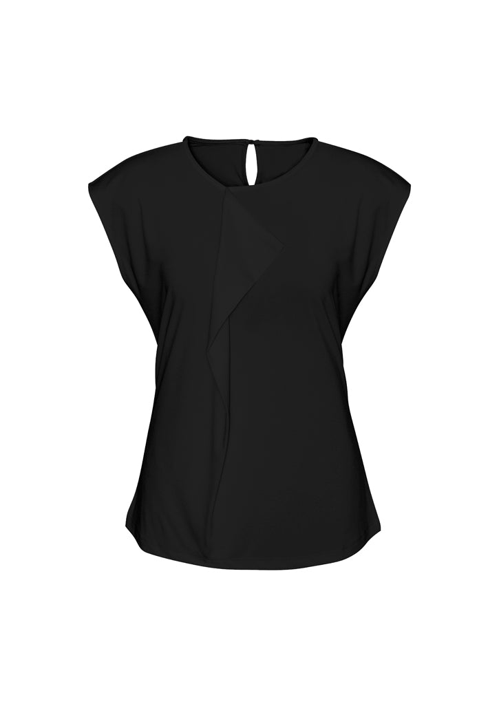 Biz Collection Ladies Mia Pleat Knit Top K624LS - Star Uniforms Australia