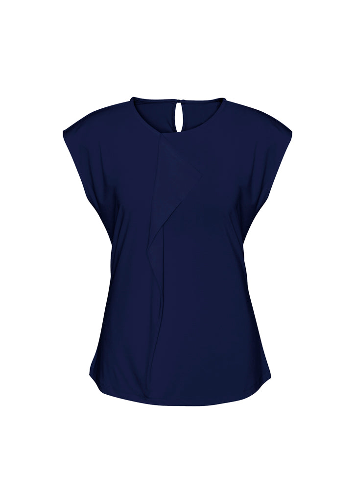 Biz Collection Ladies Mia Pleat Knit Top K624LS - Star Uniforms Australia