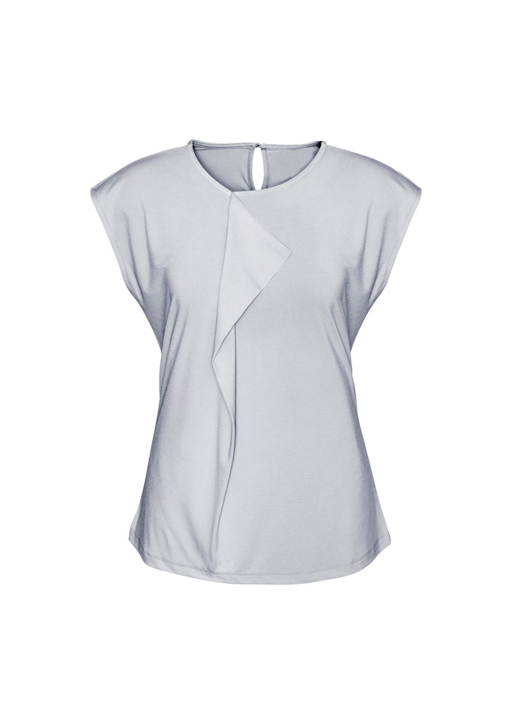 Biz Collection Ladies Mia Pleat Knit Top K624LS - Star Uniforms Australia