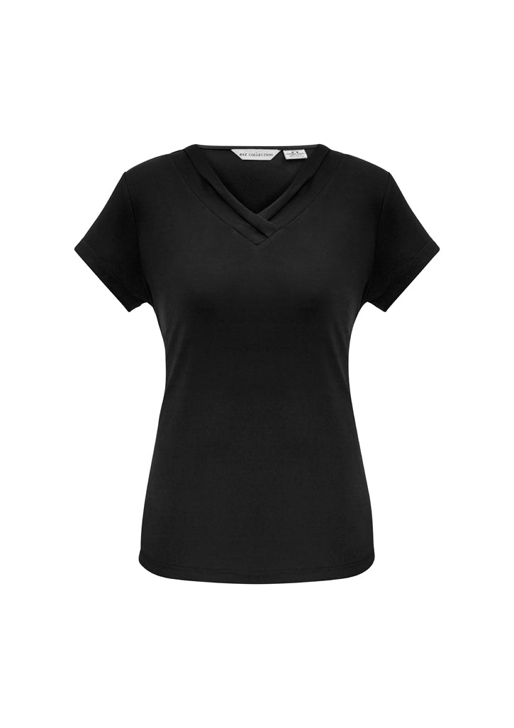 Biz Collection Ladies Lana Short Sleeve Top K819LS - Star Uniforms Australia