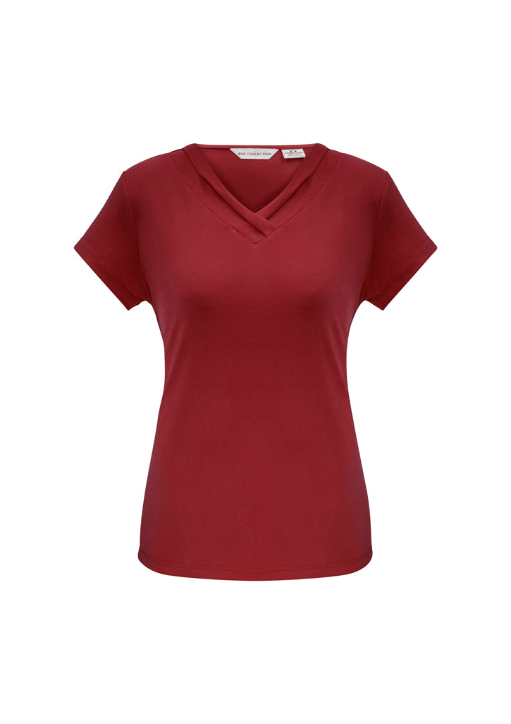 Biz Collection Ladies Lana Short Sleeve Top K819LS - Star Uniforms Australia