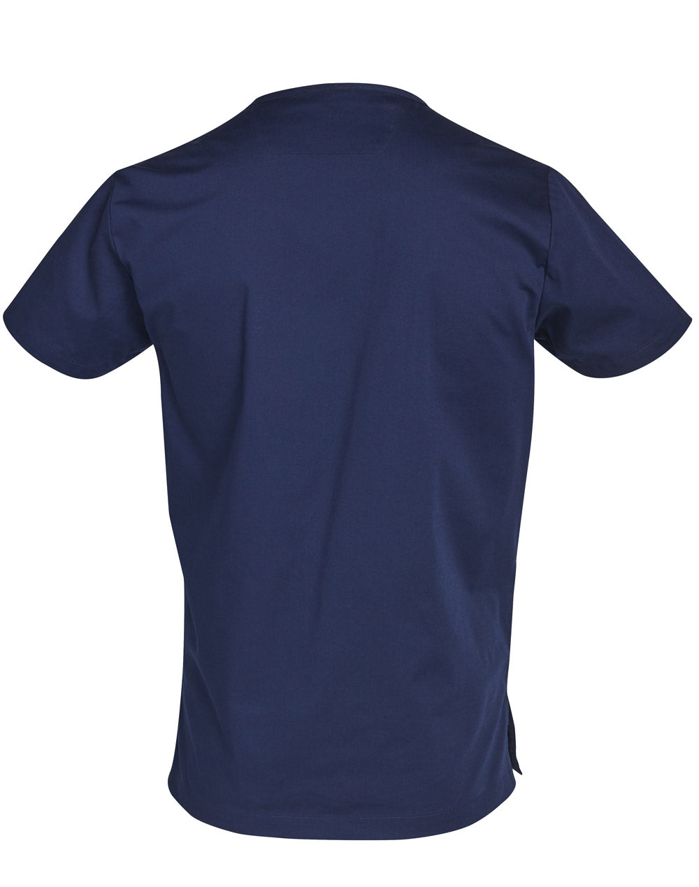 Winning Spirit-Mens V-Neck Contrast Trim Scrub Top-M7650