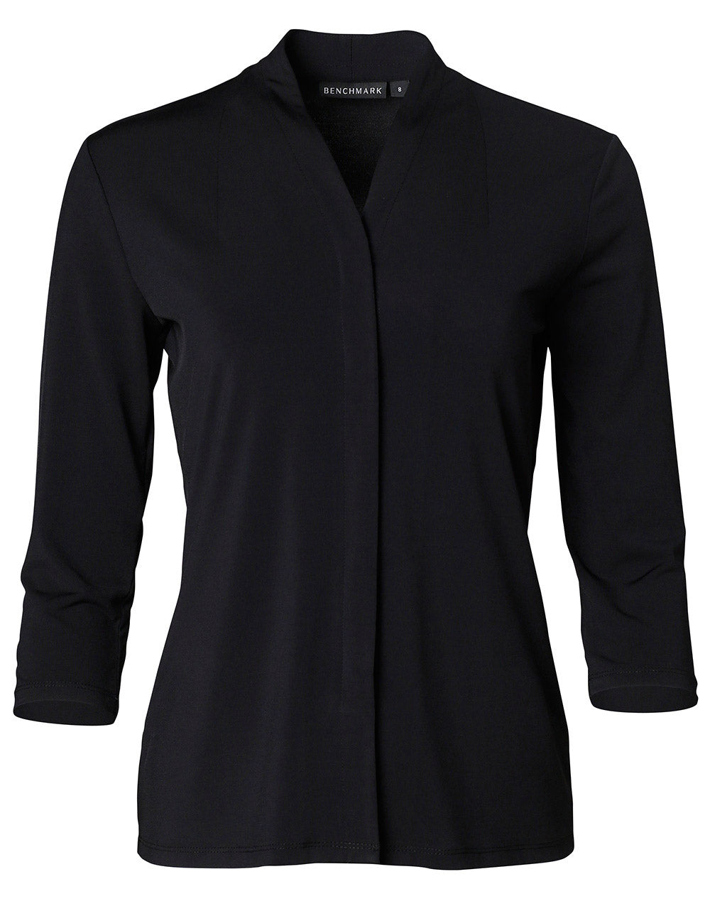 Winning Spirit -Ladies 3/4 Sleeve Stretch Knit Top Isabel- (M8830)