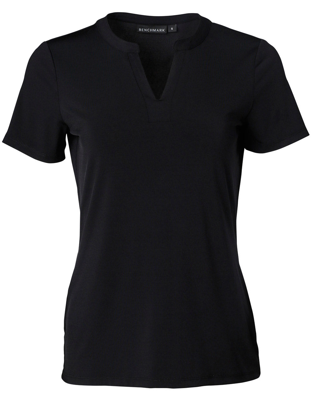 Winning Spirit-Ladies Short Sleeve Knit Top Sofia- (M8840)