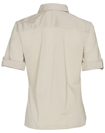 Winning Spirit-Women's Short Sleeve Military Shirt-M8911