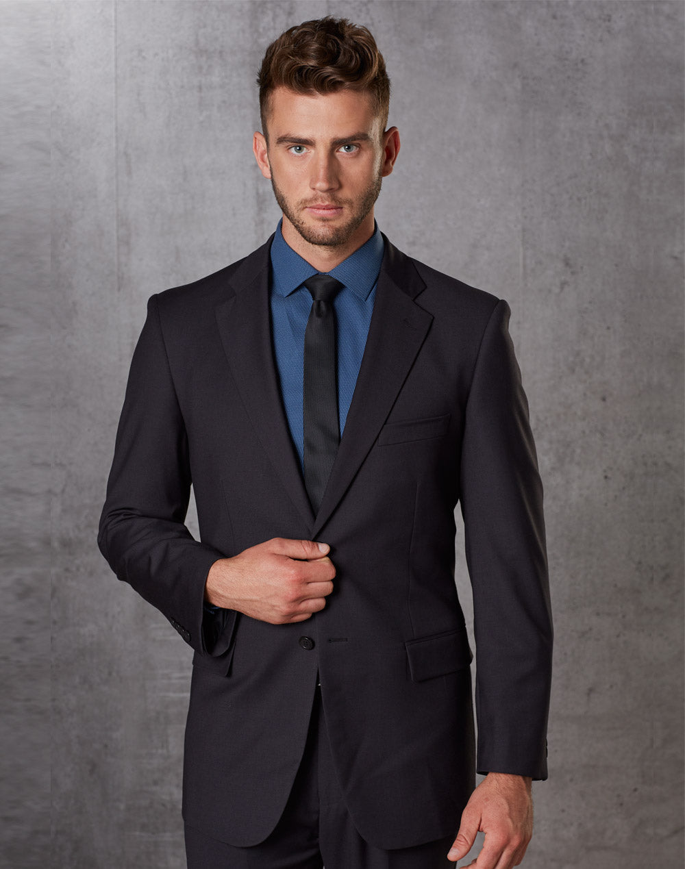 Winning Spirit -Men's Poly/Viscose Stretch Jacket-M9130