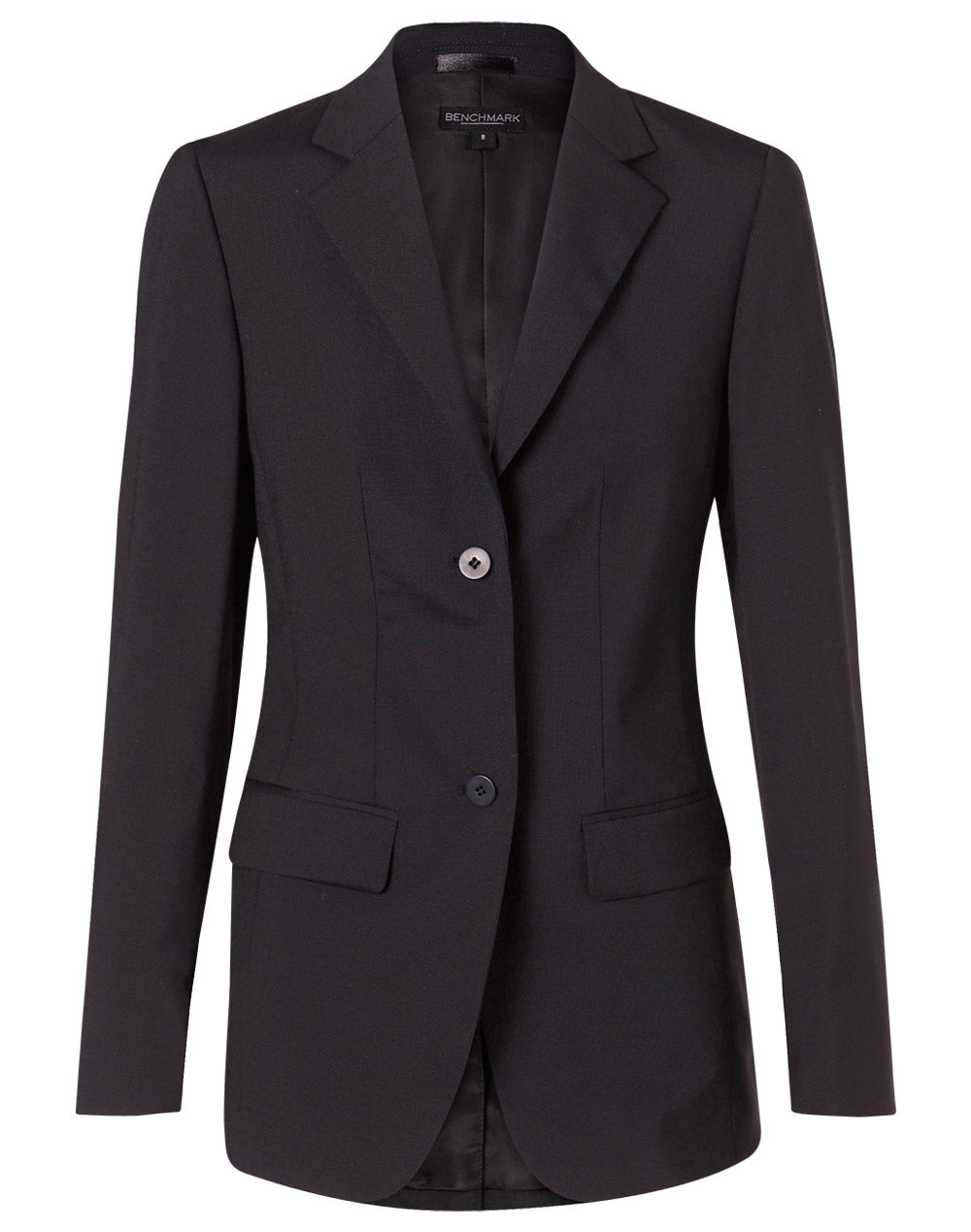 Winning Spirit -Women's Wool Blend Stretch Mid Length Jacket-M9200