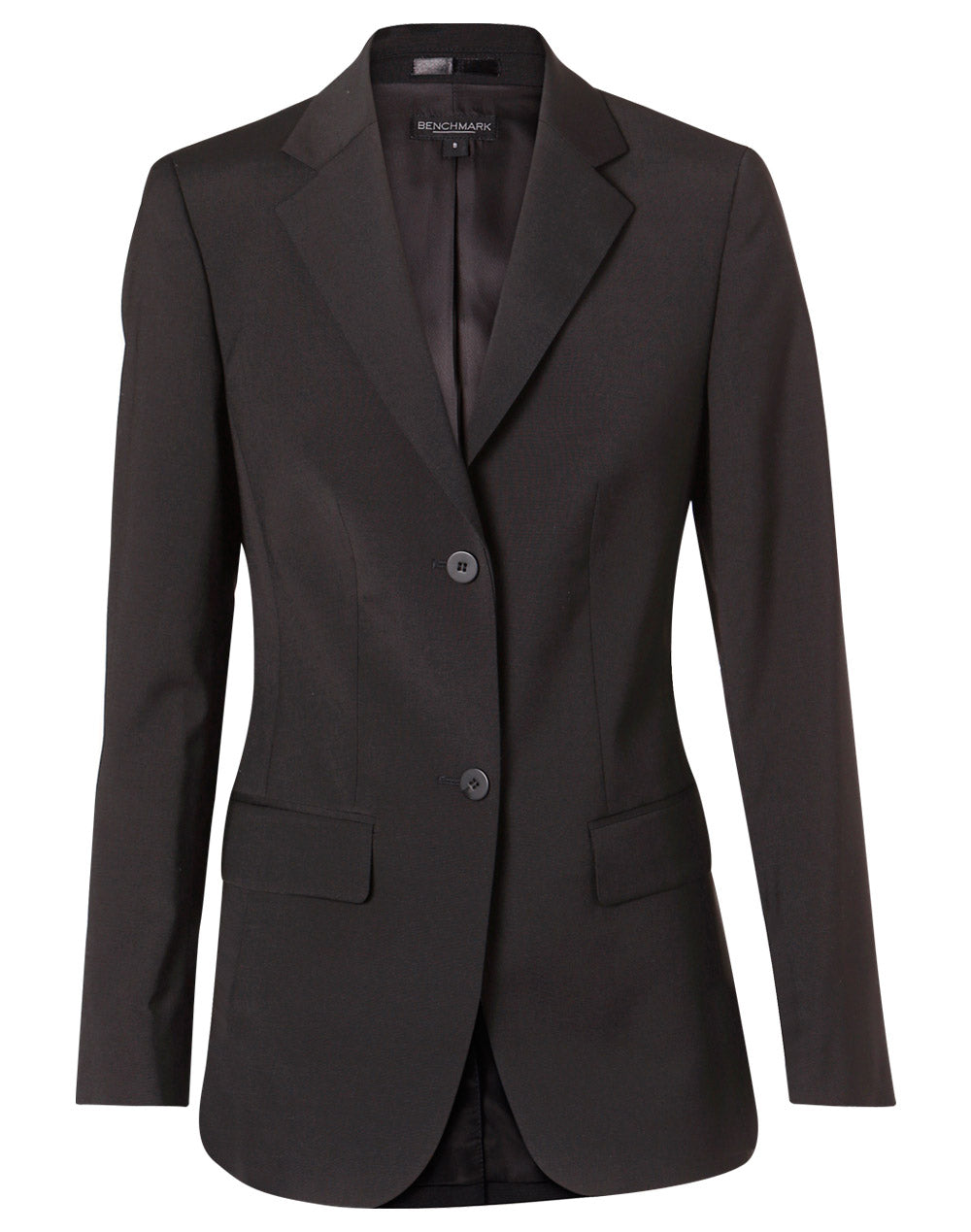Winning Spirit -Women's Wool Blend Stretch Mid Length Jacket-M9200