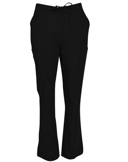 Benchmark M9720 Ladies Semi-Elastic Waist Tie Solid Color Scrub Pants