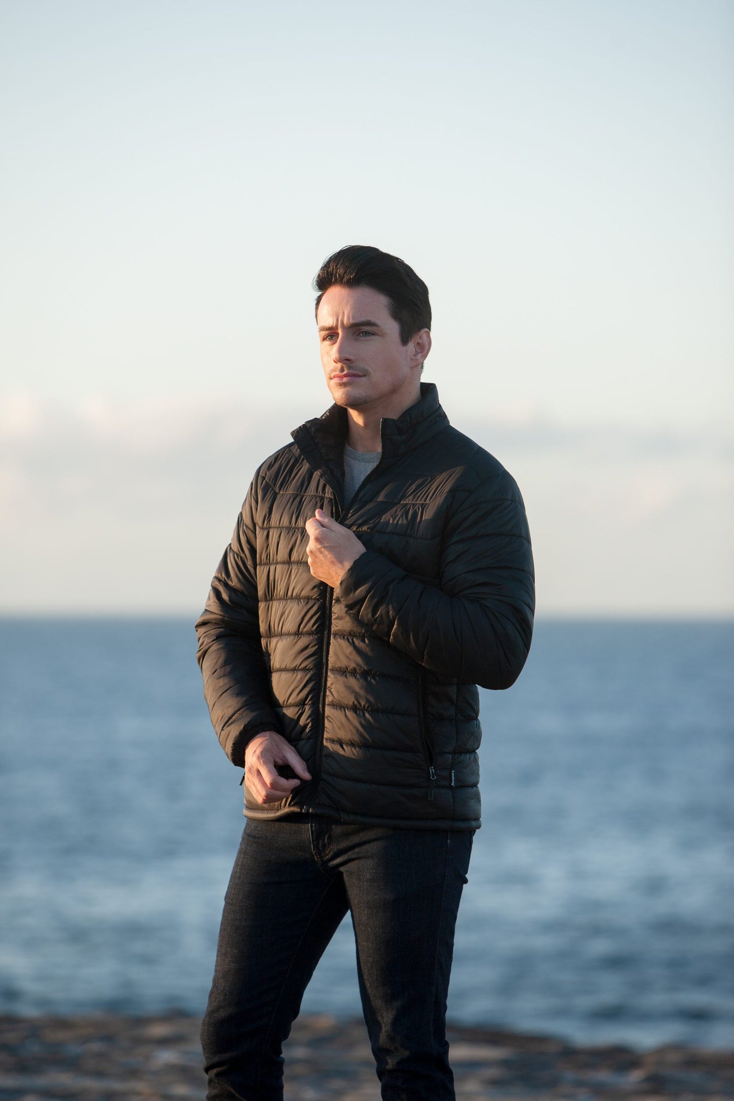 Identitee-Midweight Mens Puffer Jacket-L7680
