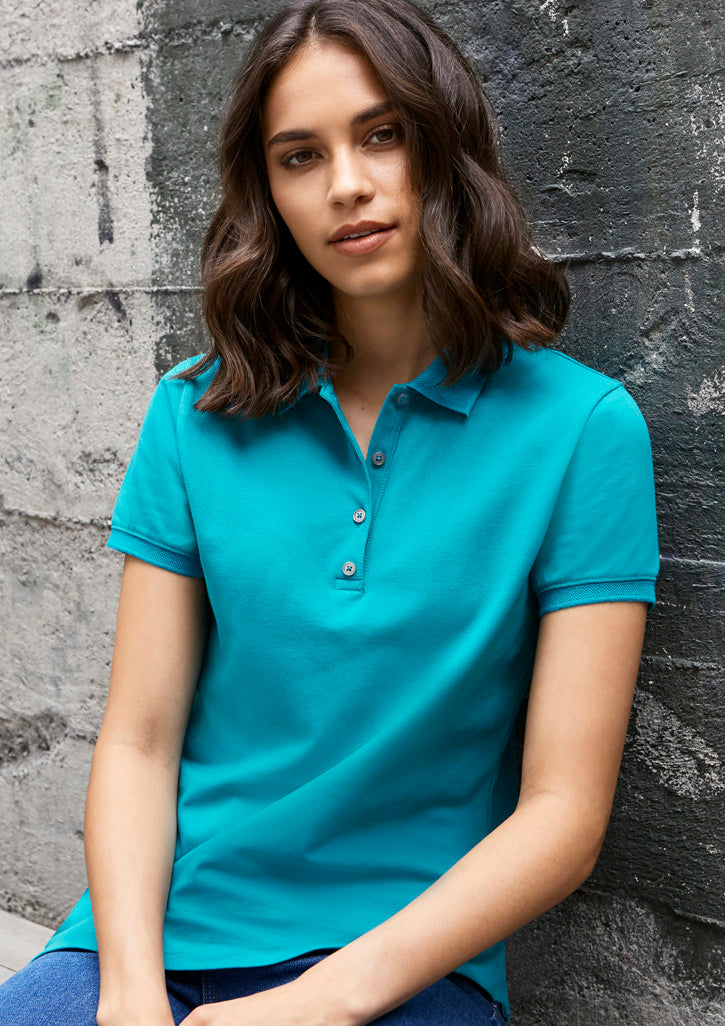 Biz Collection-Ladies City Polo-P105LS