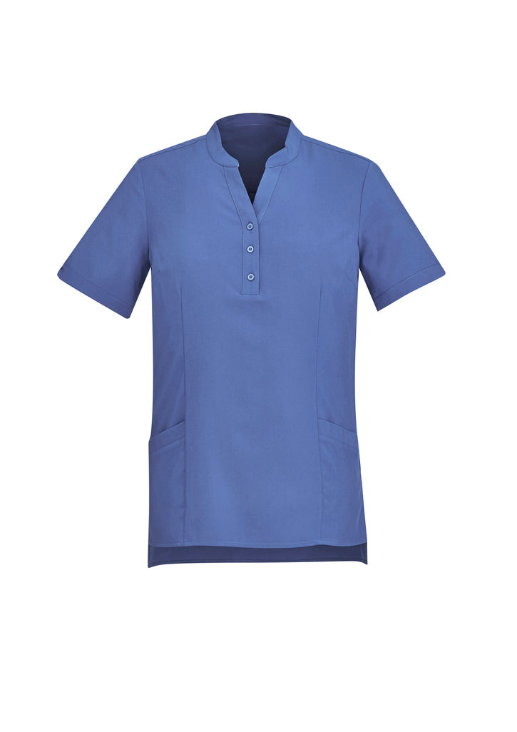 Biz Care Womens Easy Stretch Tunic- CS949LS-1st