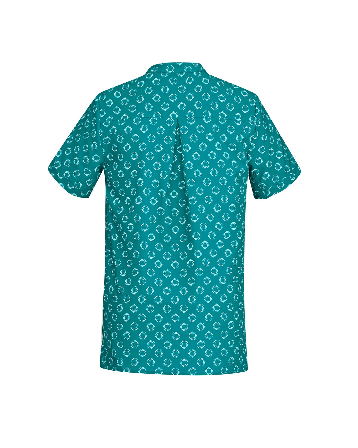 Biz Care Womens Easy Stretch Daisy Print Tunic CS950LS - Star Uniforms Australia