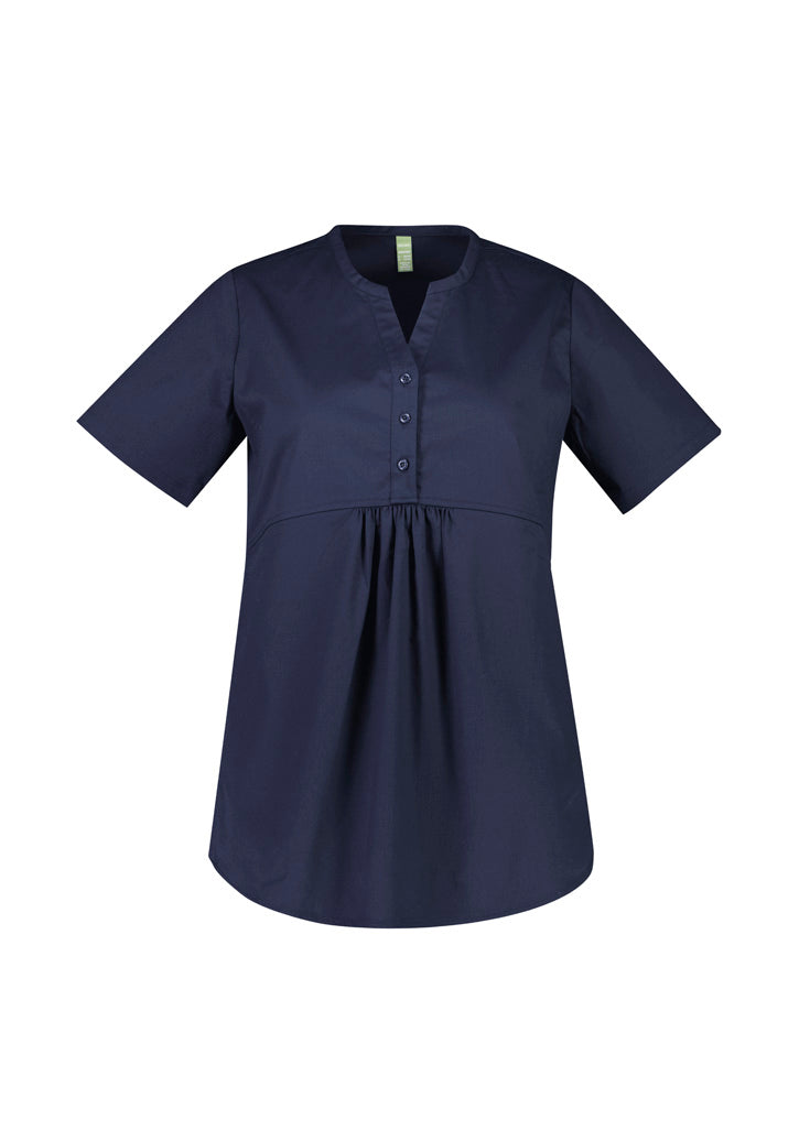 Biz Care - Rose Womens Tunic Scrub Top - CST243LS