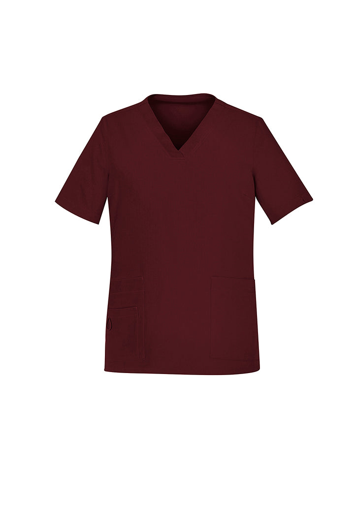 Biz Care Womens Easy Fit V-Neck Scrub Top CST941LS