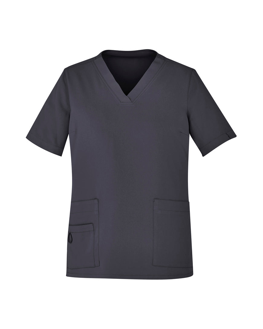 Biz Care Womens Easy Fit V-Neck Scrub Top CST941LS