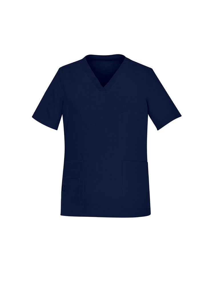 Biz Care Womens Easy Fit V-Neck Scrub Top CST941LS