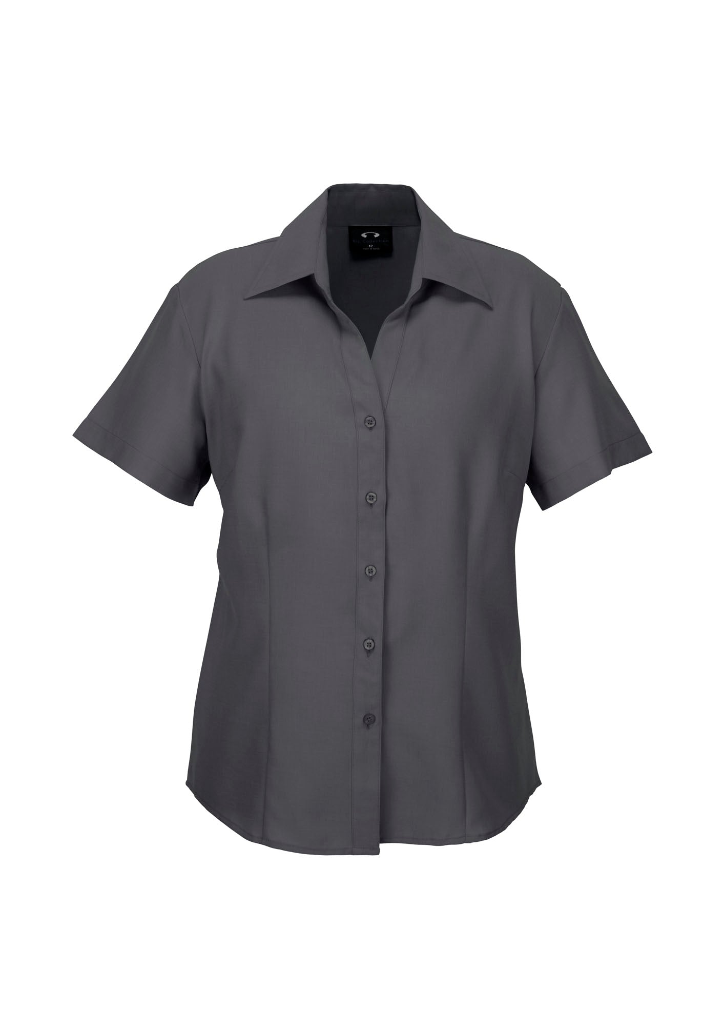 Biz Care Ladies Plain Oasis Short Sleeve Shirt LB3601 - Star Uniforms Australia