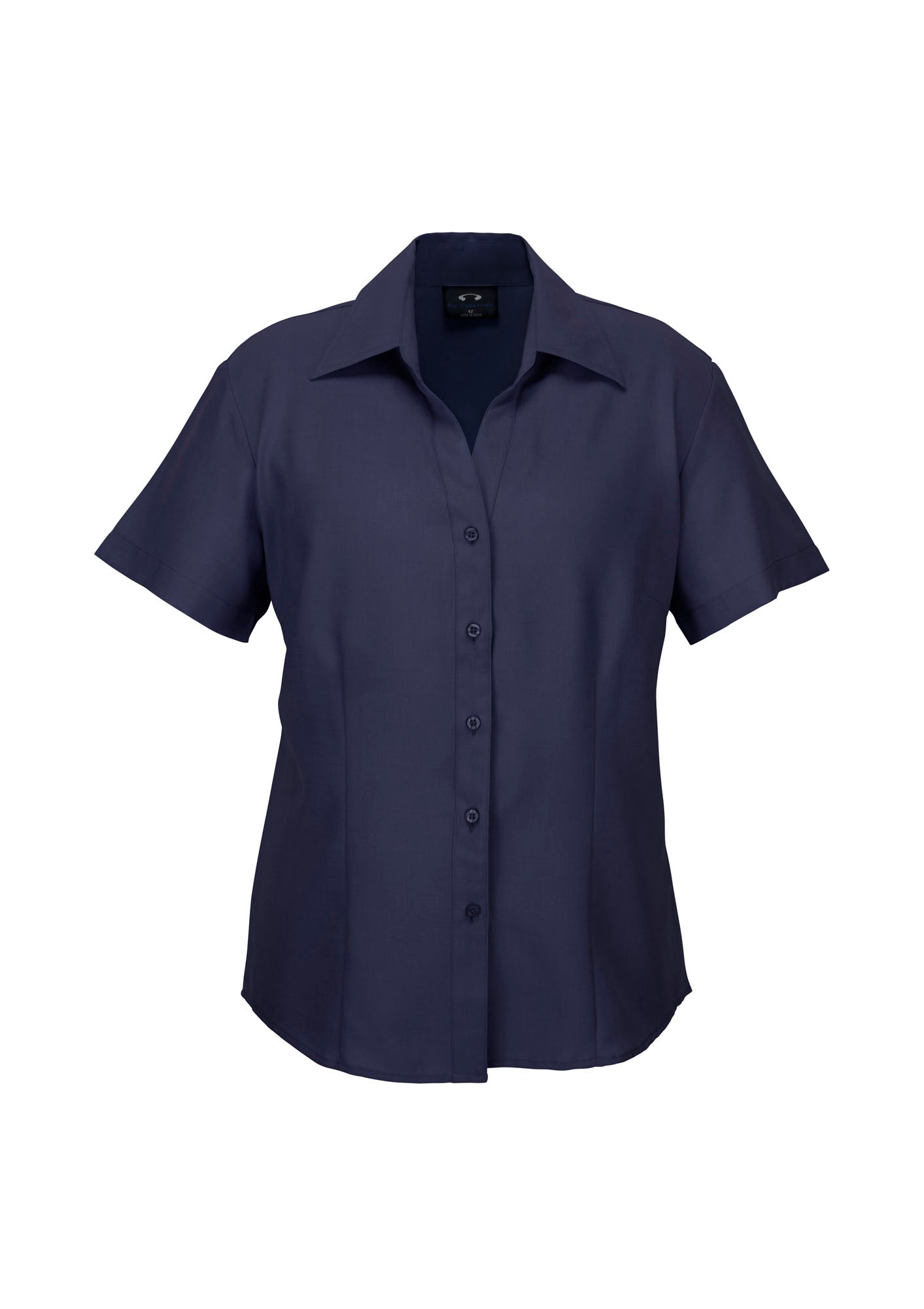 Biz Care Ladies Plain Oasis Short Sleeve Shirt LB3601 - Star Uniforms Australia