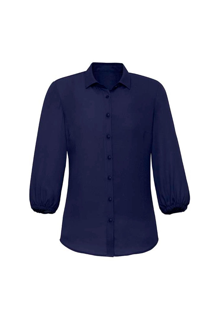 Biz Corporate Womens Lucy 3/4 Sleeve Blouse RB965LT - Star Uniforms Australia