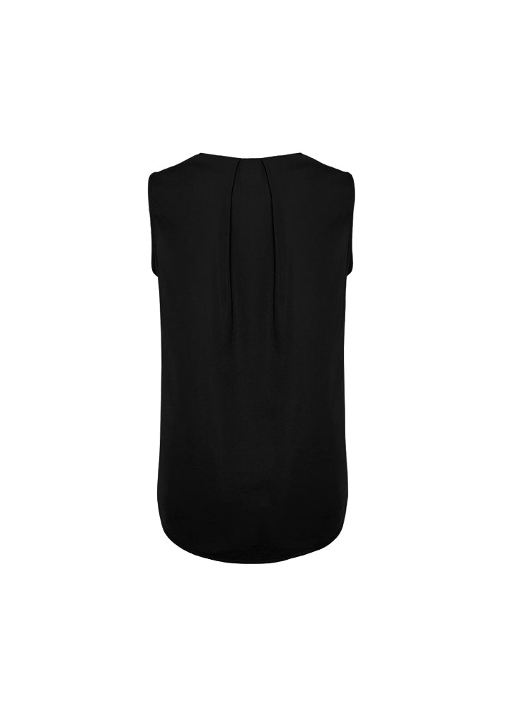 Biz Corporate Womens Estelle Pleat Blouse RB973LN - Star Uniforms Australia
