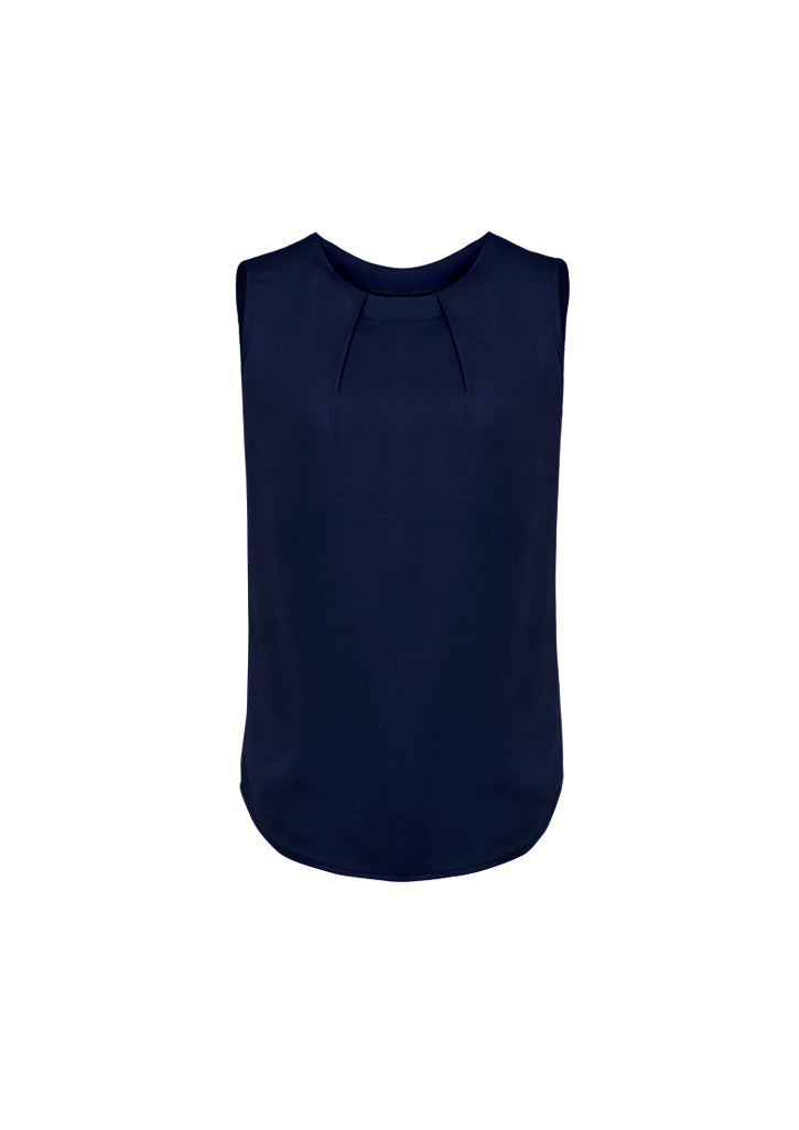 Biz Corporate Womens Estelle Pleat Blouse RB973LN - Star Uniforms Australia