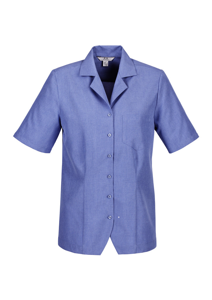 Biz Care Ladies Plain Oasis Overblouse S265LS - Star Uniforms Australia