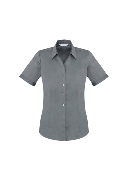 Biz care Ladies Monaco Short Sleeve Shirts   S770LS