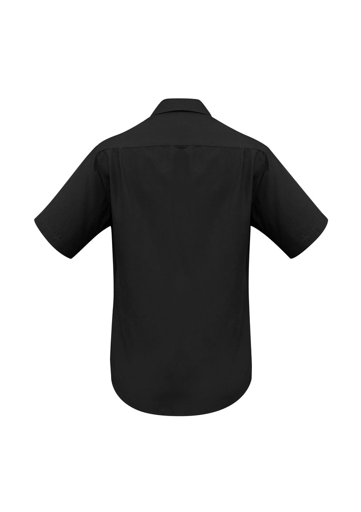 Biz Care Mens Plain Oasis Short Sleeve Shirt SH3603 - Star Uniforms Australia