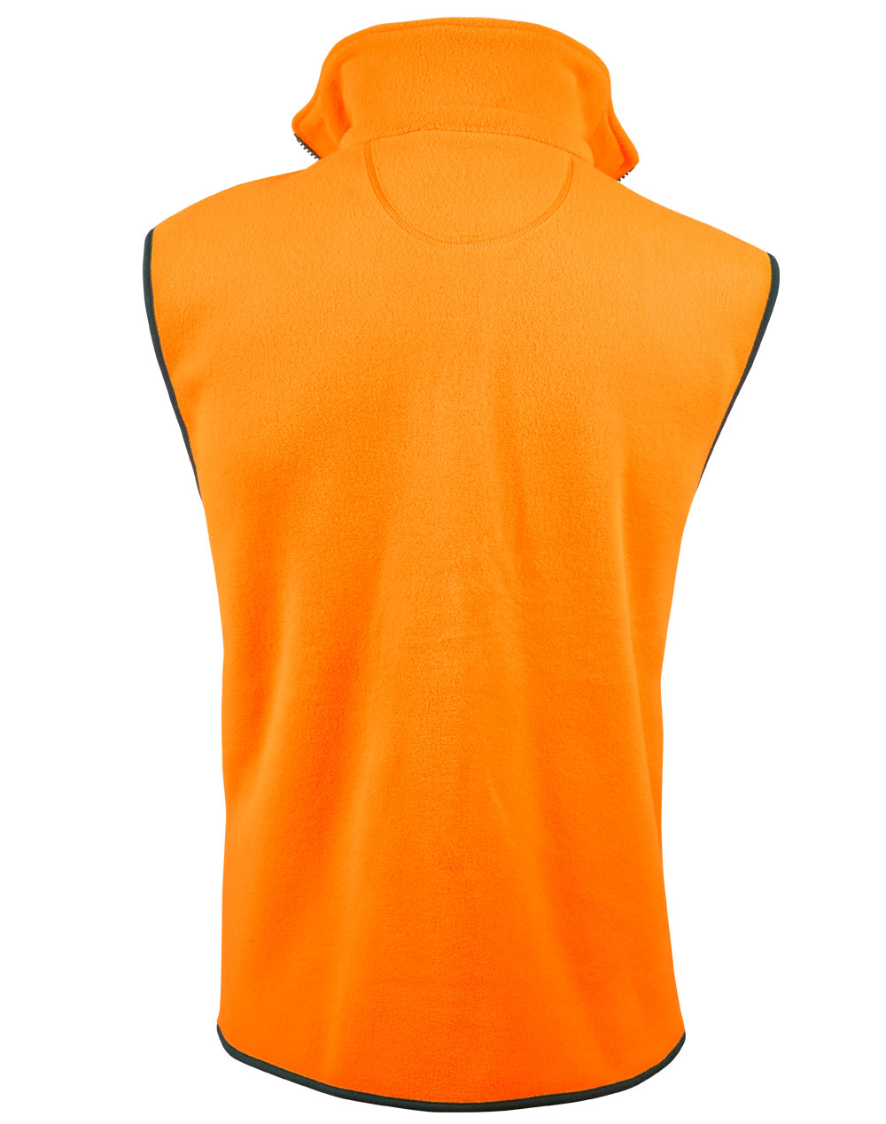Winning Spirit-Hi-Vis 2 Tone Zip Front Safety Vest -SW08