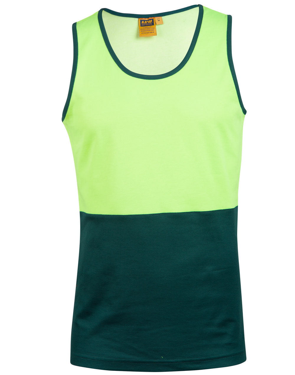 Winning Spirit-High Visibility TrueDry® Mesh Knit Safety Singlet -SW15