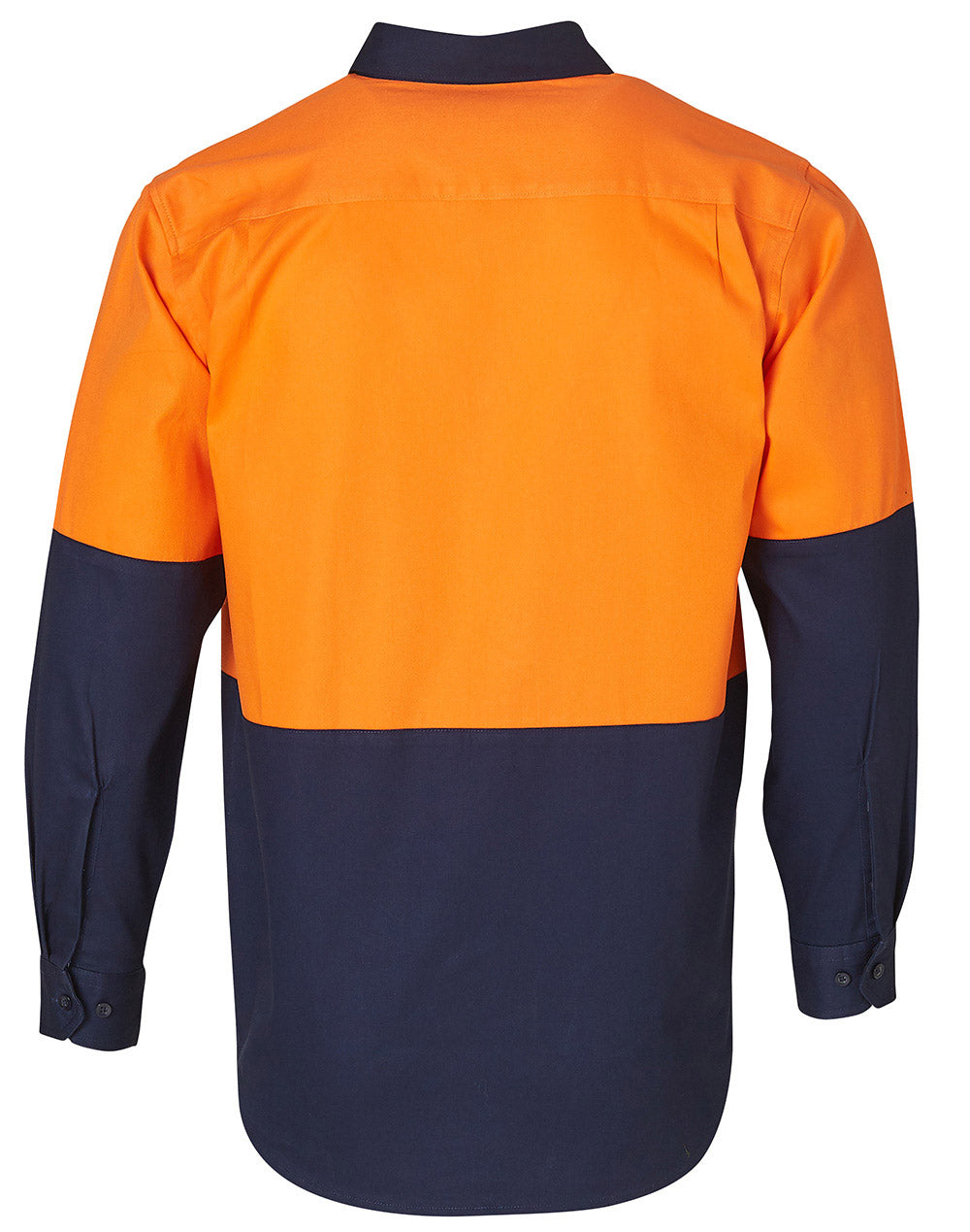 Winning Spirit-High Visibility Long Sleeve Work Shirts-SW54