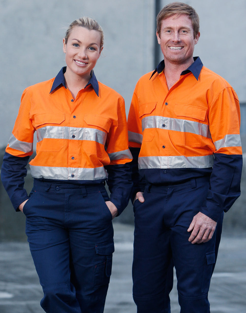 Winning Spirit-Long Sleeve Safety Shirt-SW69