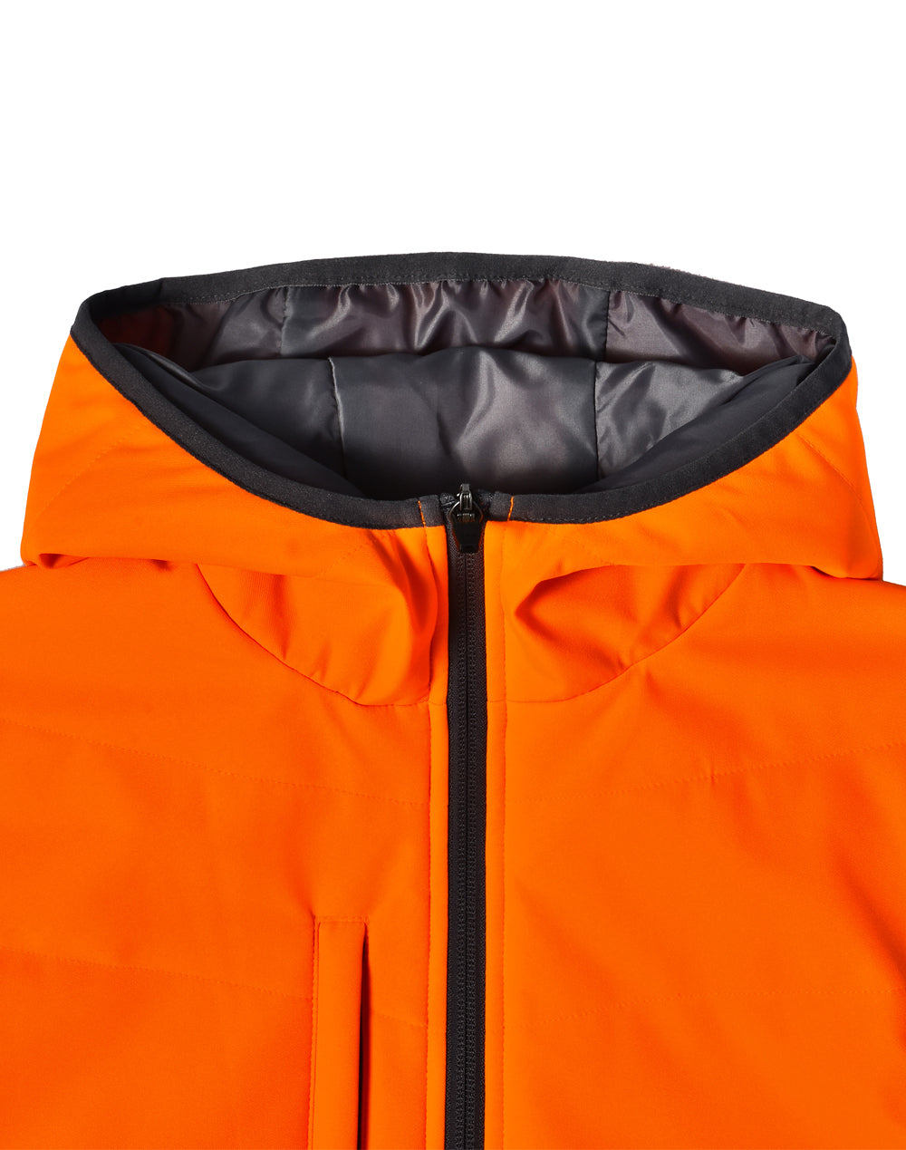 Winning Spirit-Unisex Hi Vis Modern Styling Hooded Puffer Jacket-SW80