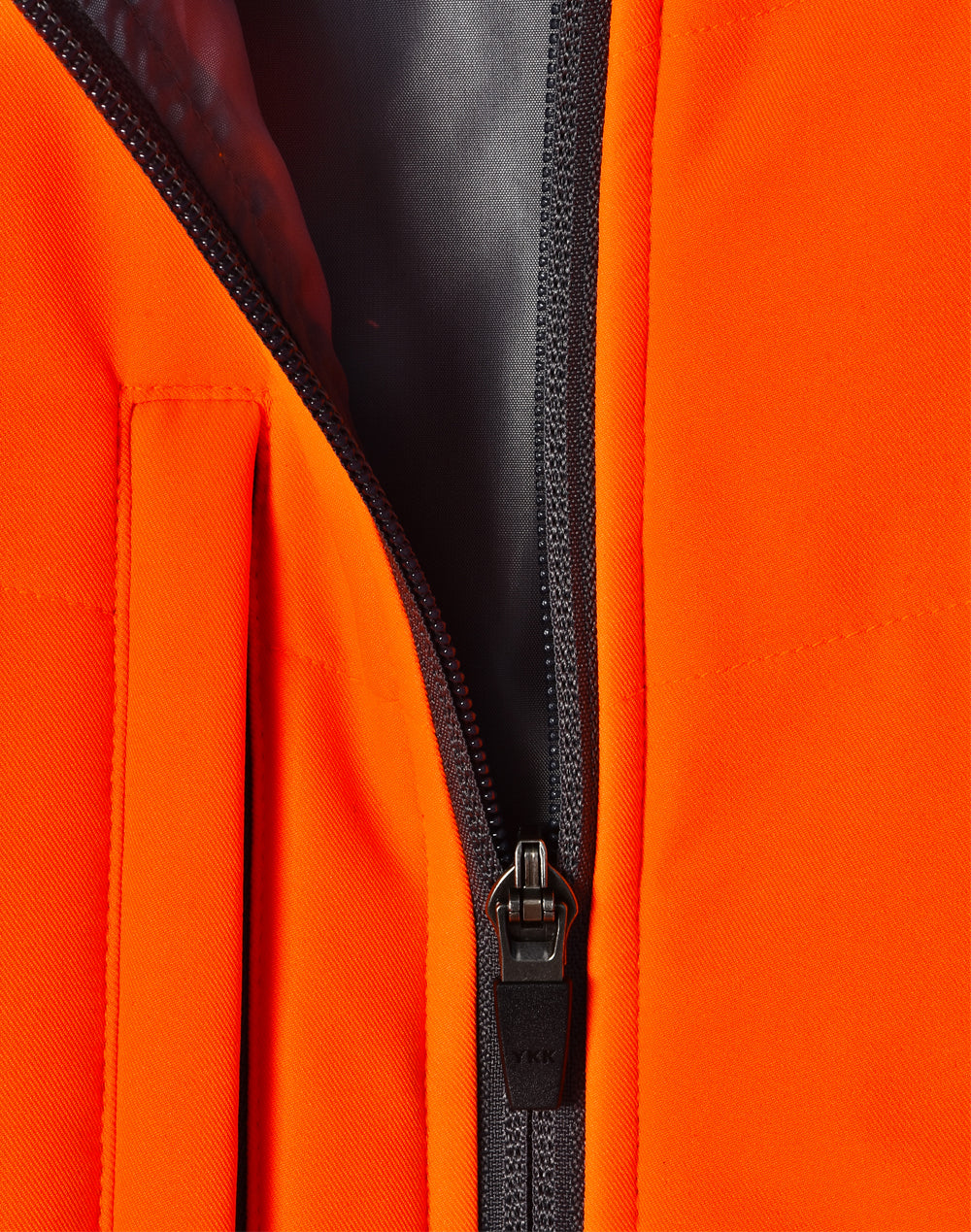 Winning Spirit-Unisex Hi Vis Modern Styling Hooded Puffer Jacket-SW80