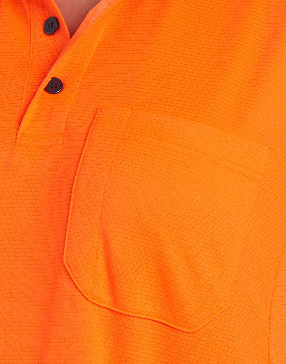 Winning Spirit-SW81 Unisex Hi-Vis Bamboo Charcoal SS Polo