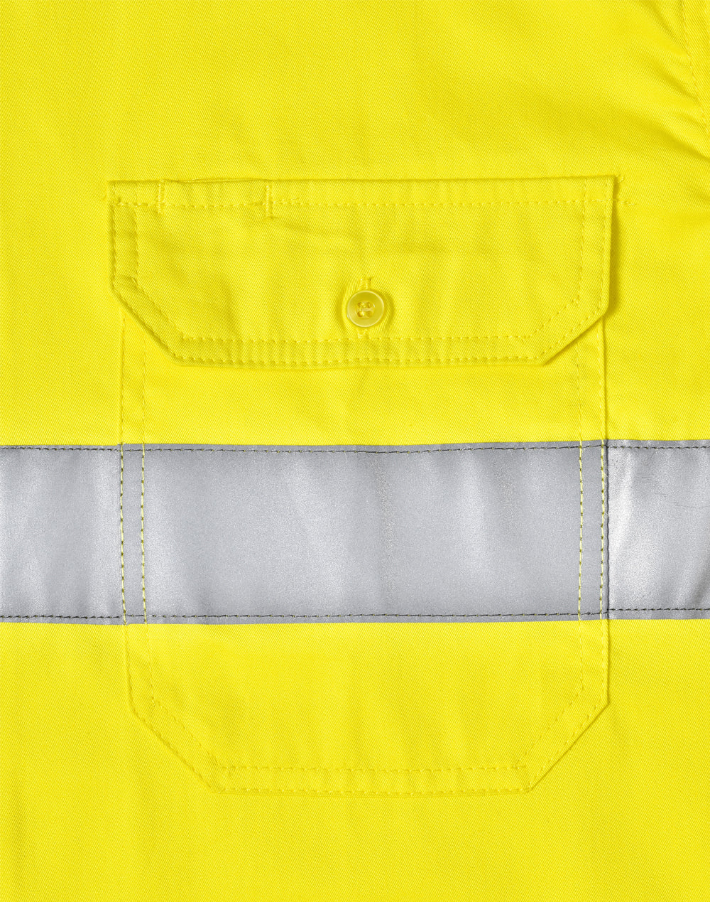 Winning Spirit-Unisex Hi Vis Cool-Breeze Safety LS Shirt (Generic Tape)-SW82